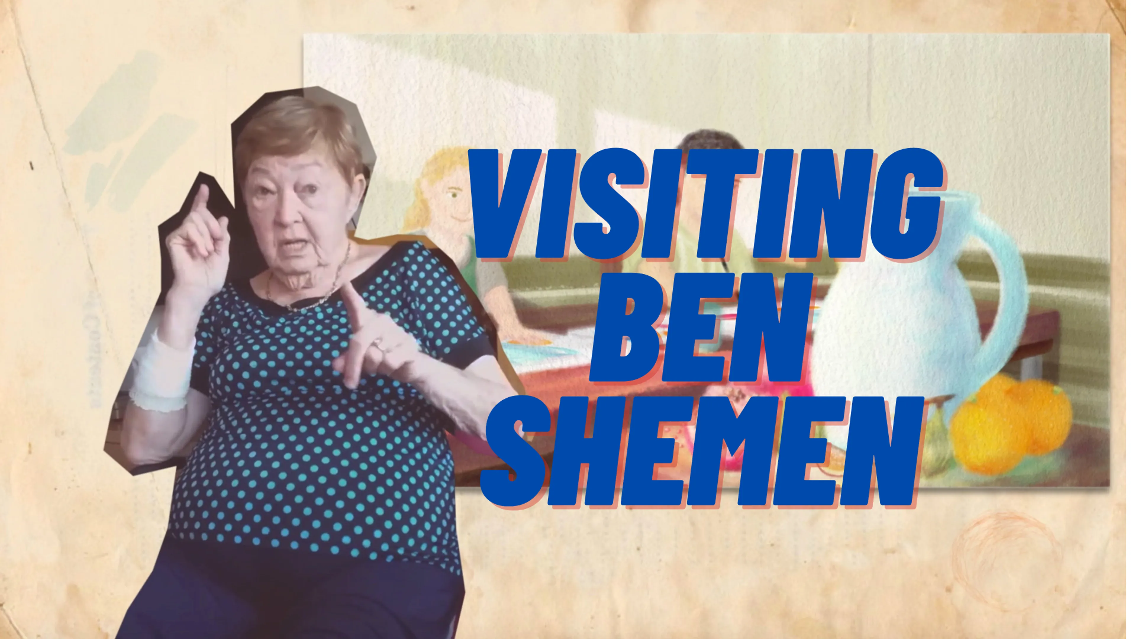 Visiting Ben Shemen poster